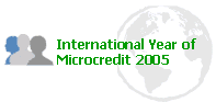 The UN declares 2005 as the International Year of Microcredit!