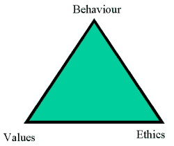 The Lifestyle Triad 
covering behaviour, values and ethics